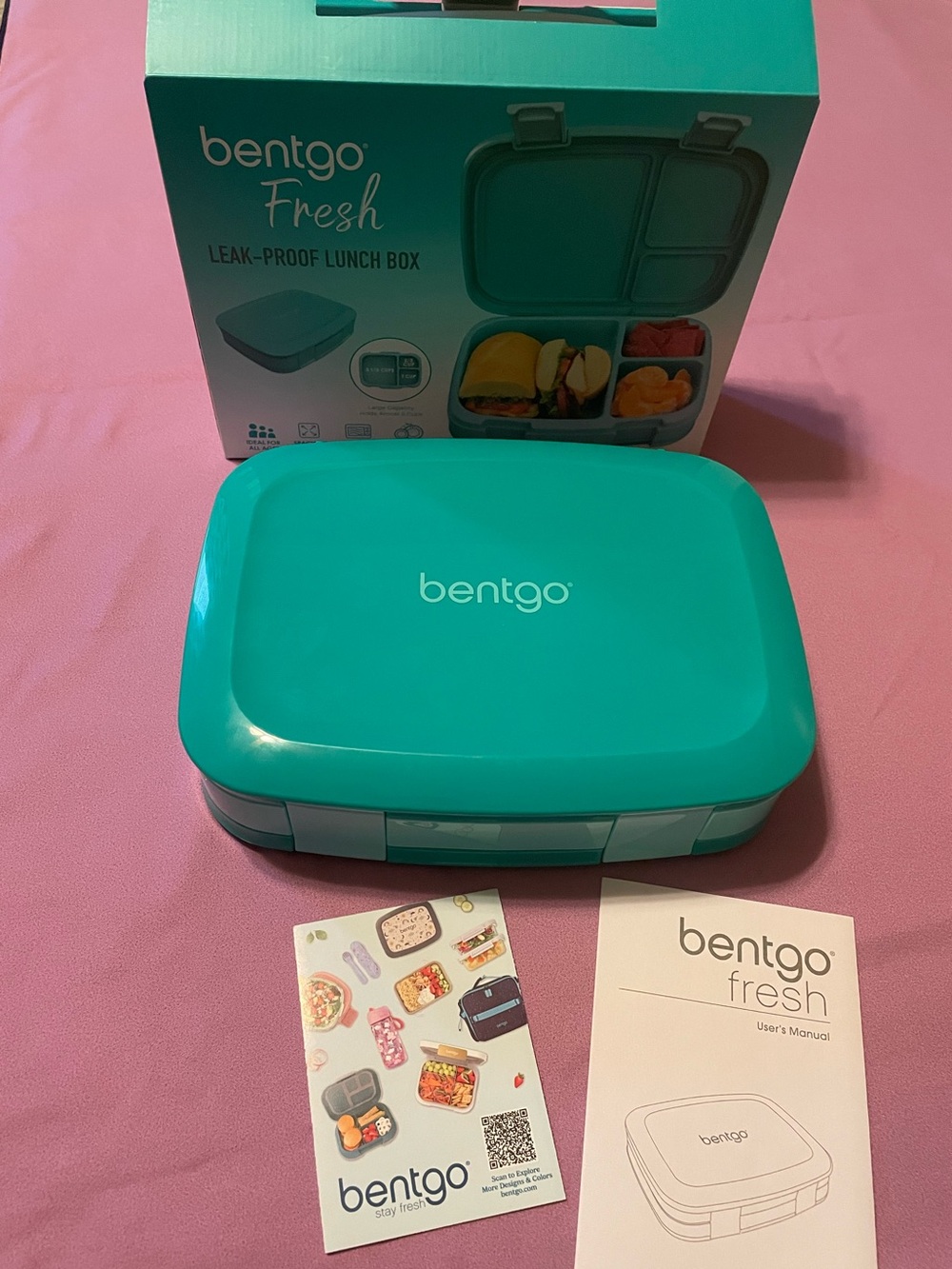 bentgo Fresh Leak-Proof Lunch Box in Teal